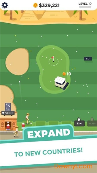 高尔夫公司大亨内购最新版(golf inc tycoon) 游戏截图